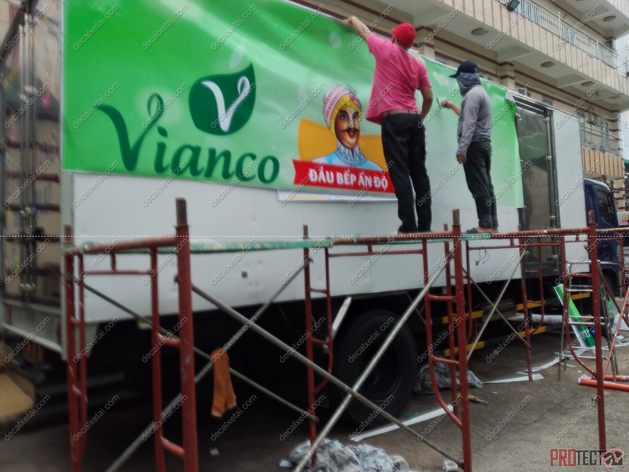 dịch vụ decal xe tải giá rẻ