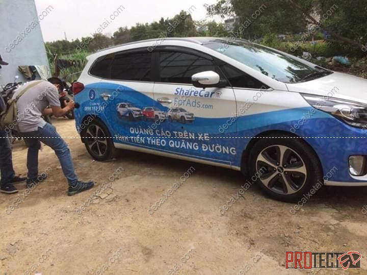 Dán decal xe hơi