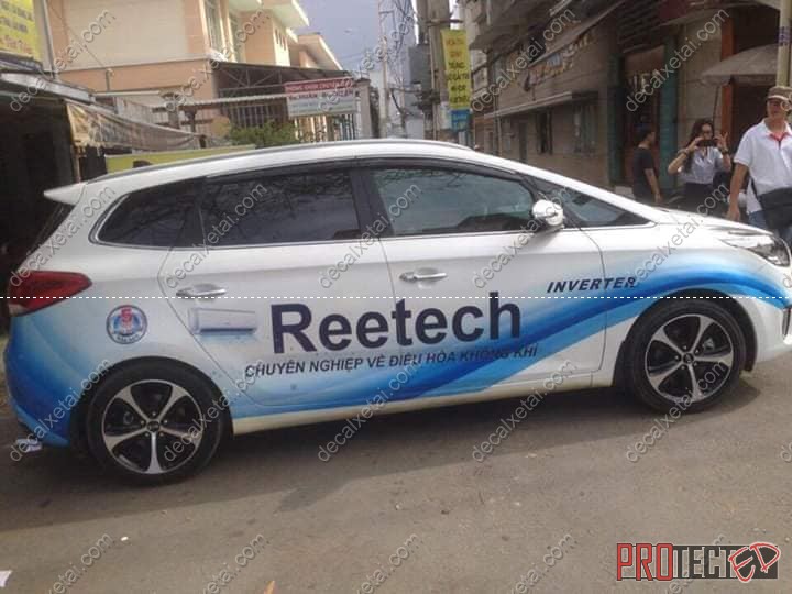 Dán decal xe ôtô cá nhân