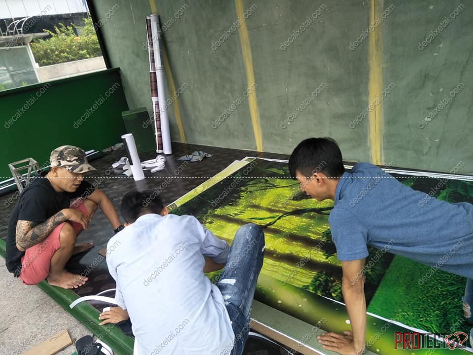 Thi công pano hiflex