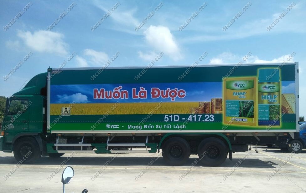Dán decal xe tải? Gọi 0931.780.080 Nhận báo giá tốt ngay