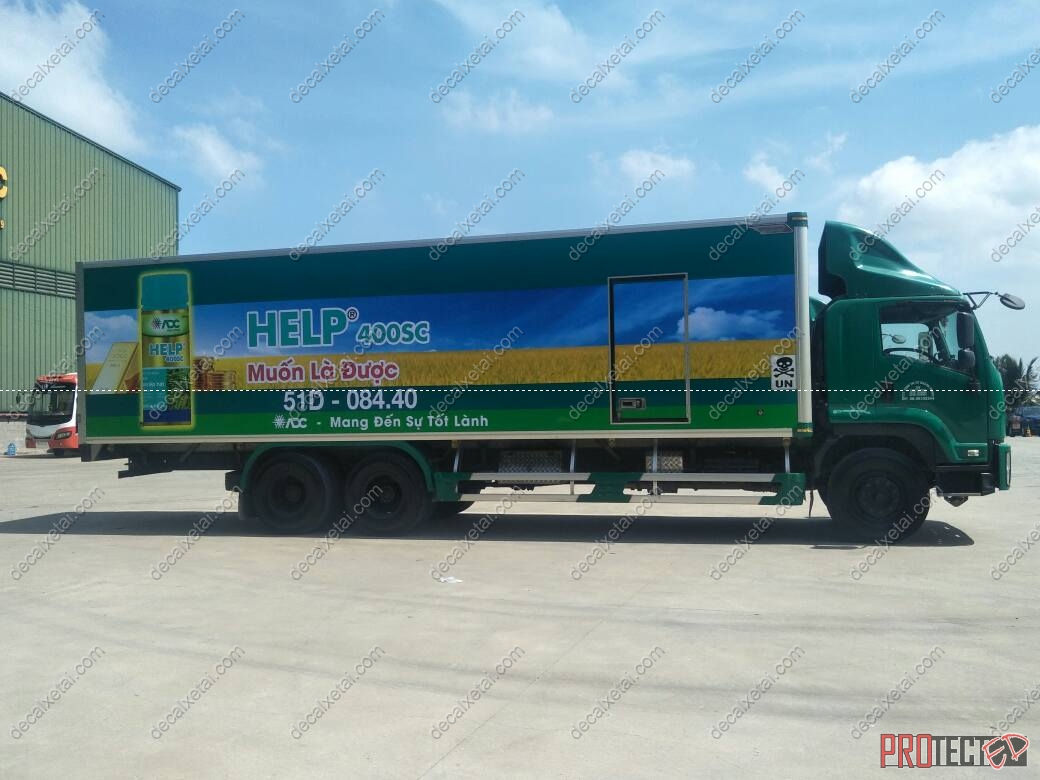 decal xe tải tphcm