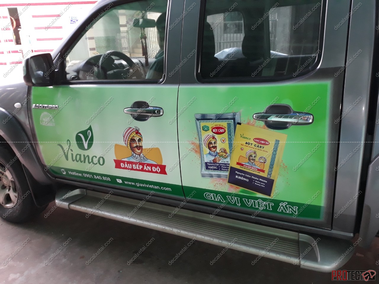 Dịch vụ dán decal xe bán tải