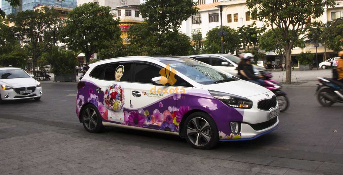 dán decal quảng cáo