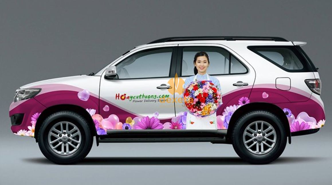 dán decal quảng cáo