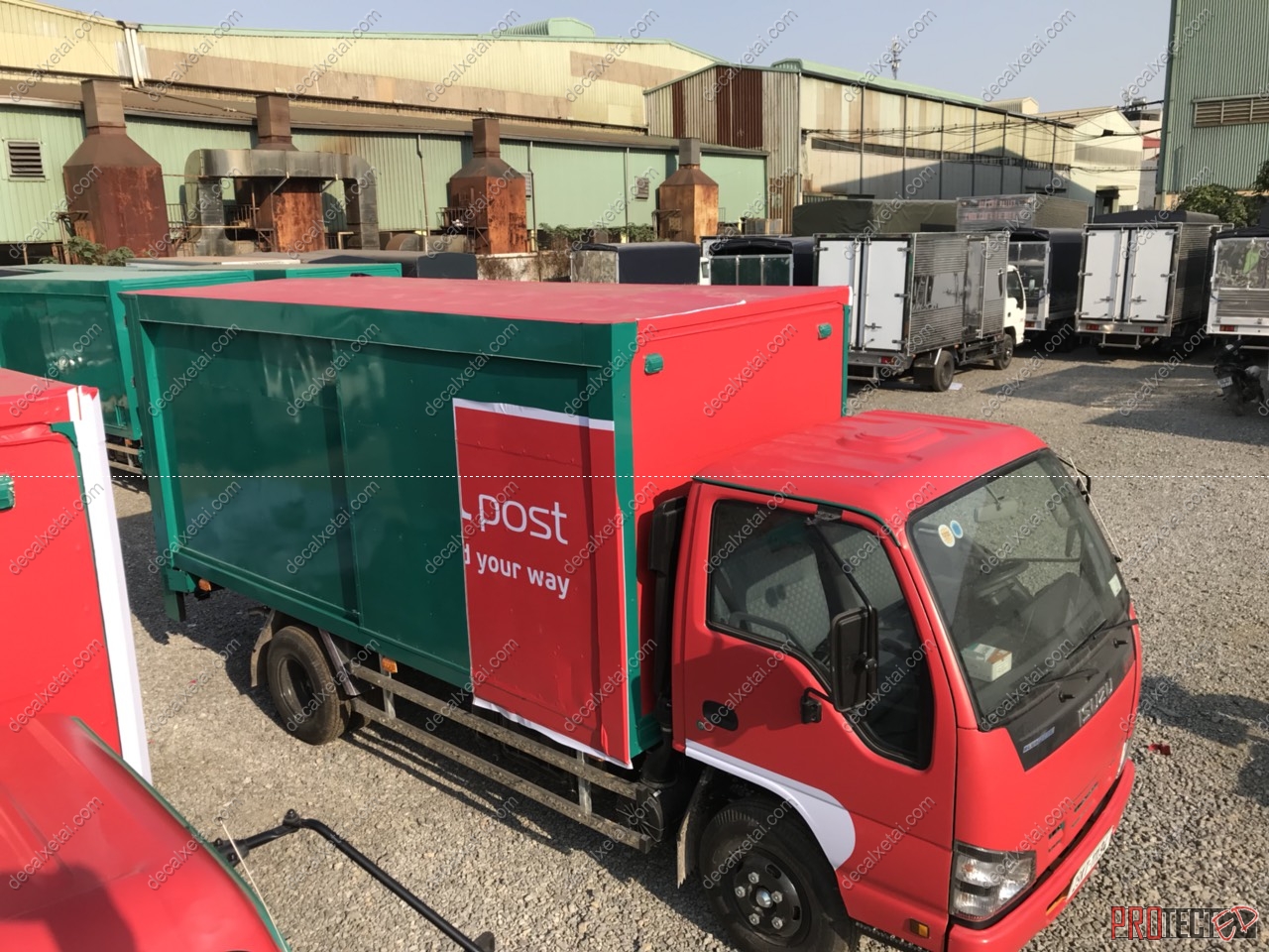 dán thùng xe tải 