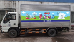 dán thùng xe tải